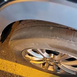 Avis Rental Car - Bald tires