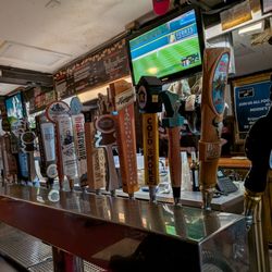 Moose's Saloon - So many local brews on tap! Many choices. Better than hitting a brewery tour