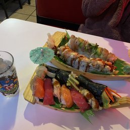 SC4. Sushi and Hand Roll Combo + SC1. Sushi Combo (Two Speciality Roll) R13. Albacore Delight Roll Special & R26. Tiger Roll .