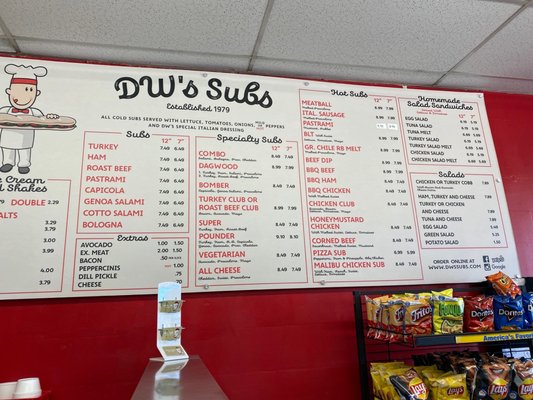 Menu photo 3 DW's Subs Anaheim, CA Menu photo 3 DW's Subs Anaheim, CA