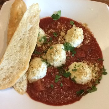 Kitchen Sync - Gnudi with Sunday Sauce - Pizza Near Me - Greenville, South Carolina