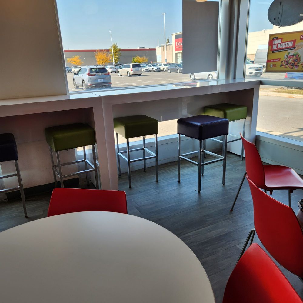 Quesada Burritos & Tacos - Seating - Mexican Near Me - Scarborough, Ontario