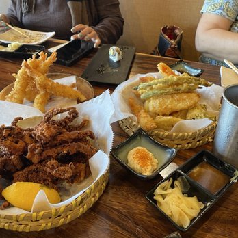 O Sushi - Fried Calamari, Shrimp Tempura Shrimp and Veg Temp (Appetizer) - Sushi Bars Near Me - San Diego, California O Sushi - Fried Calamari, Shrimp Tempura Shrimp and Veg Temp (Appetizer) - Sushi Bars Near Me - San Diego, California