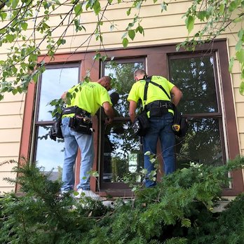 Schroeder Brothers Home Improvements - Out with the old 50-yr-old non-functional aluminum windows. - Windows Installation Near Me - Sheboygan, Wisconsin Schroeder Brothers Home Improvements - Out with the old 50-yr-old non-functional aluminum windows. - Windows Installation Near Me - Sheboygan, Wisconsin