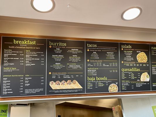 Menu photo 3 Baja Fresh Mexican Grill Arvin, CA