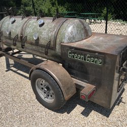 Grumpy's Backyard BBQ - Green Gene is the star of the show