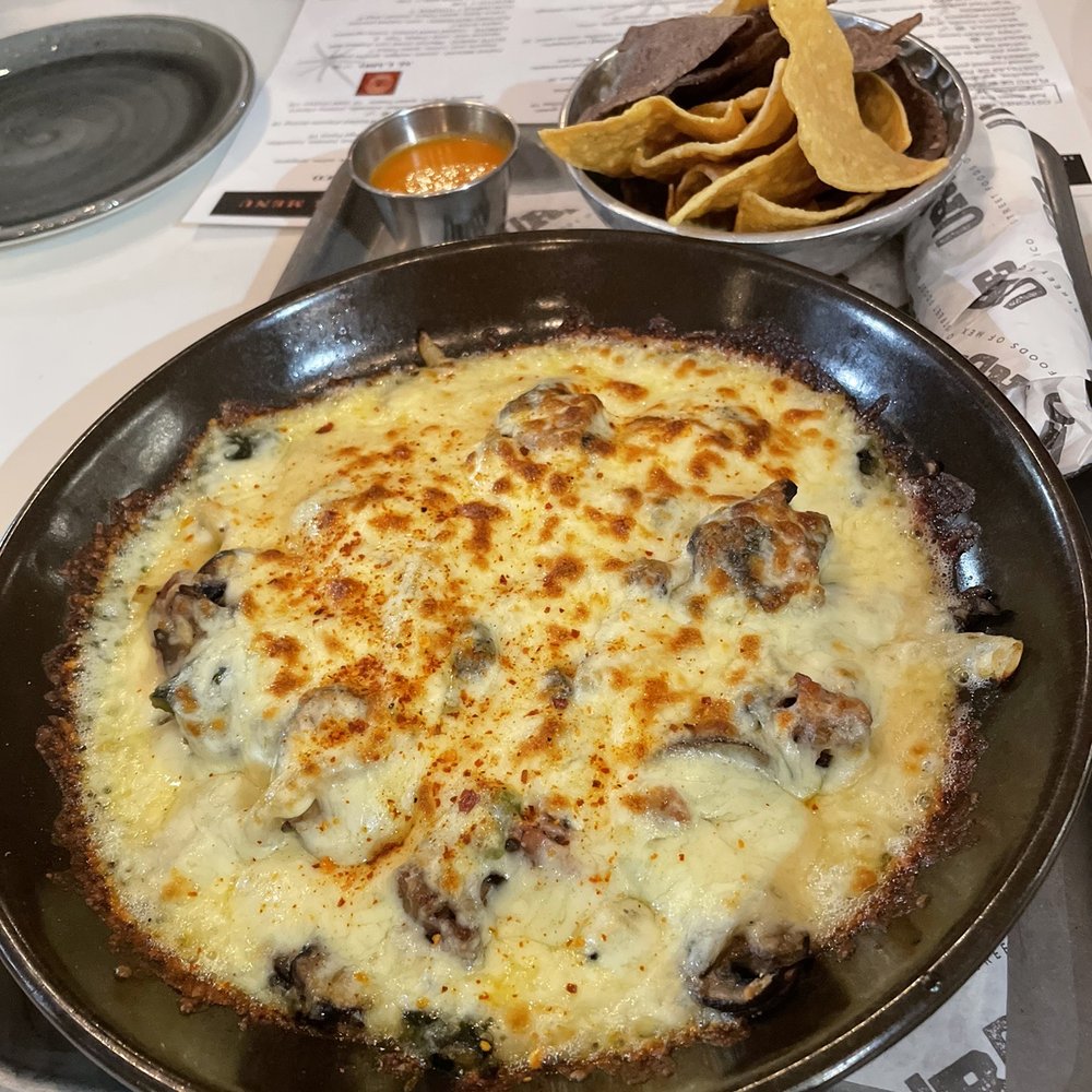 Urbe - Queso Flameado - Mexican Near Me - Houston, Texas Urbe - Queso Flameado - Mexican Near Me - Houston, Texas
