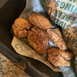 Wingstop - Wtaf. No sauce.