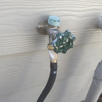 Vivax Pros - Messy paint left on hose and handle of hose - Painters Near Me - Denver, Colorado