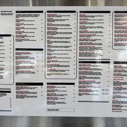 Orleans & York Inglewood - Current menu
