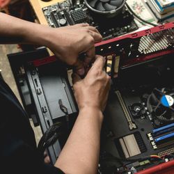 We repair and upgrade desktop computer components