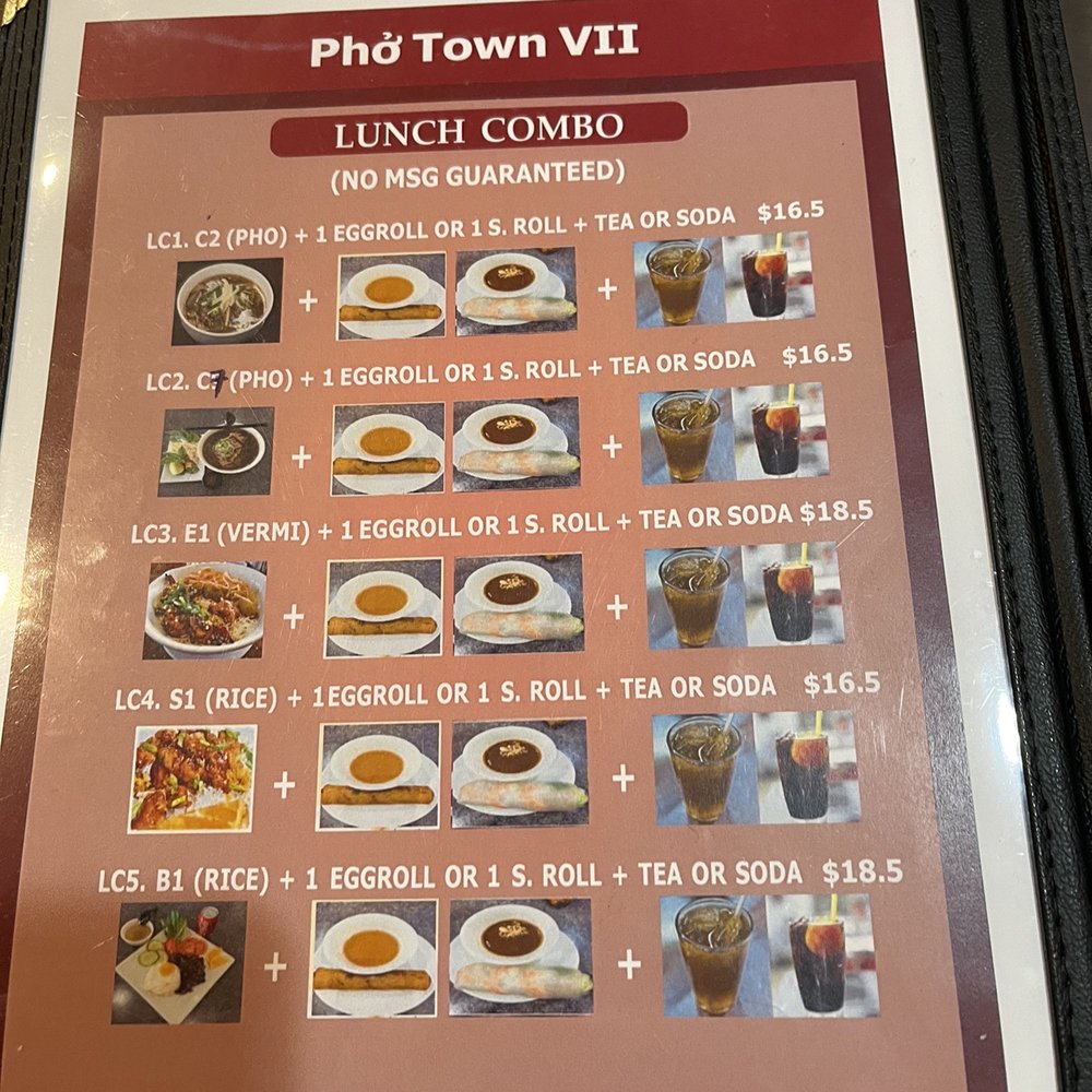 Pho Town 7 - Menu - Vietnamese Near Me - Medford, Massachusetts Pho Town 7 - Menu - Vietnamese Near Me - Medford, Massachusetts