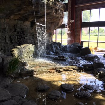 Outdoor Adventure Center - Waterfall area. Kids can cross on the rocks, which my son loved. - Planetarium Near Me - Detroit, Michigan Outdoor Adventure Center - Waterfall area. Kids can cross on the rocks, which my son loved. - Planetarium Near Me - Detroit, Michigan