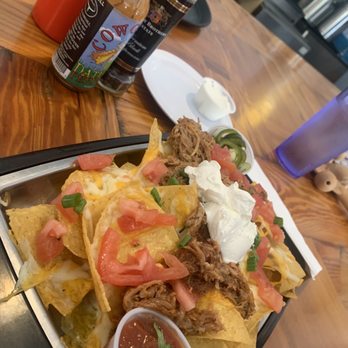 The Blue Hen Cafe - BBQ Pulled Nachos - Southern Near Me - Saint Augustine, Florida