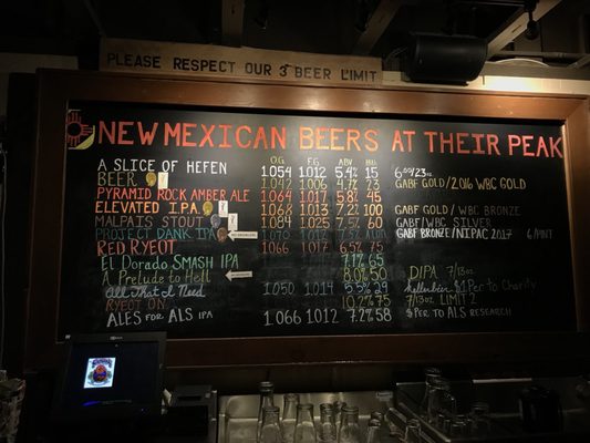 Menu photo 8 La Cumbre Brewing Company Albuquerque, NM