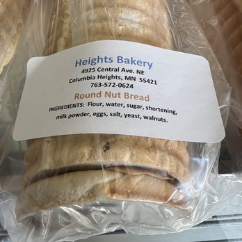 Heights Bakery - a sandwich wrapped in plastic - Bakeries Near Me - Columbia Heights, Minnesota