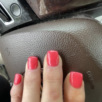 The Glossary Nail Spa - Thick uneven nails w/a color I didn't choose - Nail Salons Near Me - Reston, Virginia The Glossary Nail Spa - Thick uneven nails w/a color I didn't choose - Nail Salons Near Me - Reston, Virginia