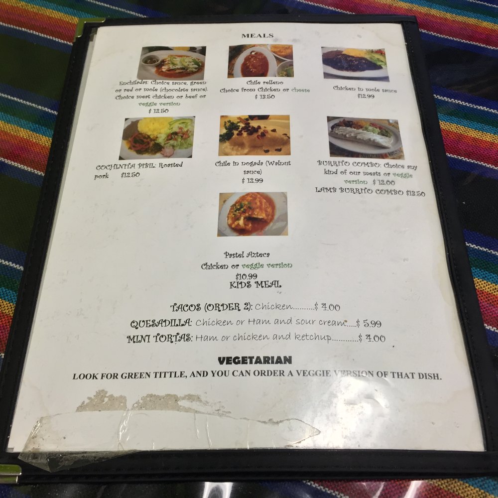 Adelitas - Back of menu~ - Mexican Near Me - Vancouver, British Columbia Adelitas - Back of menu~ - Mexican Near Me - Vancouver, British Columbia