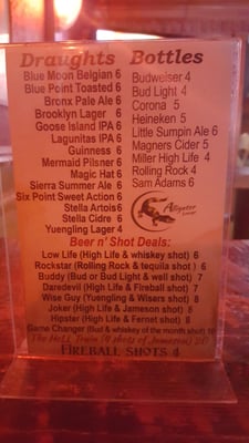 Menu photo 6 Alligator Lounge Brooklyn, NY Menu photo 6 Alligator Lounge Brooklyn, NY