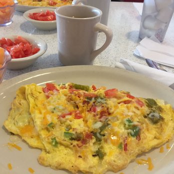 Hurricane's Restaurant & Drive-In - Fajita Omelet with Fruit - Diners Near Me - Albuquerque, New Mexico