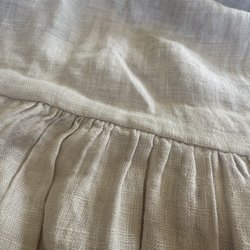 Miranda's Alterations - Linen dress, fixed a 3 inch rip. Can't tell where it was now.  Really good job Miranda!