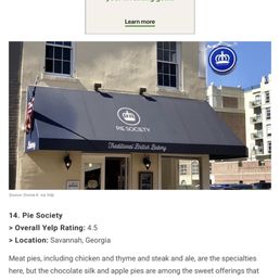 Exterior photo of Pie Society - Pooler, Georgia Exterior photo of Pie Society - Pooler, Georgia