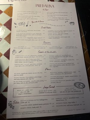 Menu photo 3 Predalina Tampa, FL Menu photo 3 Predalina Tampa, FL
