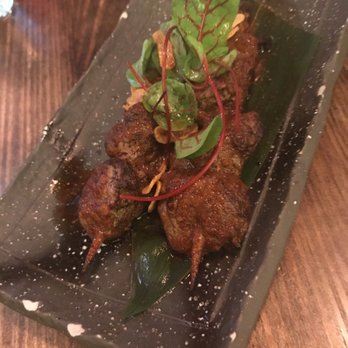 Pubbelly Sushi Brickell - Steak anticucho for Brickell restaurant week. Spicy and a little dry - Sushi Bars Near Me - Miami, Florida Pubbelly Sushi Brickell - Steak anticucho for Brickell restaurant week. Spicy and a little dry - Sushi Bars Near Me - Miami, Florida