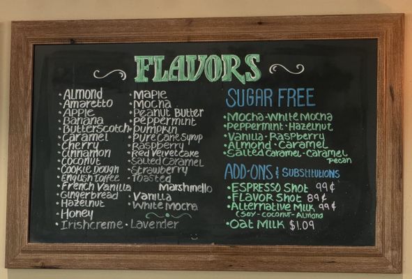 Menu photo 2 Smoky Mountain Espresso Sevierville, TN Menu photo 2 Smoky Mountain Espresso Sevierville, TN