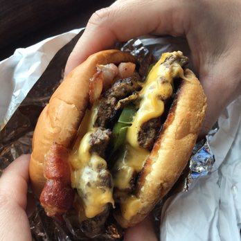 Delirious Burger - Double patty with bacon and cheese and jalapeño - Canadian (New) Near Me - Hamilton, Ontario Delirious Burger - Double patty with bacon and cheese and jalapeño - Canadian (New) Near Me - Hamilton, Ontario
