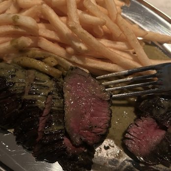Camphor - Medium rare steak cross section - French Near Me - Los Angeles, California Camphor - Medium rare steak cross section - French Near Me - Los Angeles, California