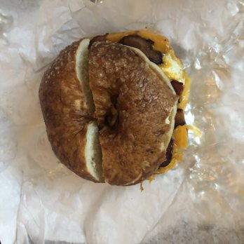 Beaver Bagel Company - Lumberjack on pretzel bagel - Bagels Near Me - Beaver, Pennsylvania Beaver Bagel Company - Lumberjack on pretzel bagel - Bagels Near Me - Beaver, Pennsylvania