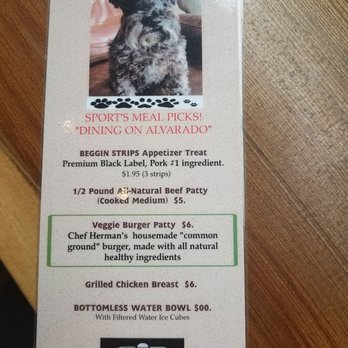 Sur Burger - Dog Menu. Really spectacular for us canine owned humans - Burgers Near Me - Monterey, California Sur Burger - Dog Menu. Really spectacular for us canine owned humans - Burgers Near Me - Monterey, California