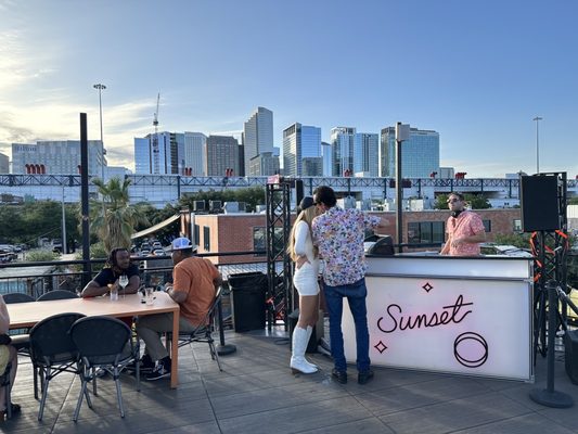 Sunset Rooftop Lounge by null
