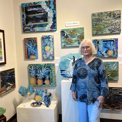 The Village Galleries Maui - Pam Hayes work is featured at Village Galleries