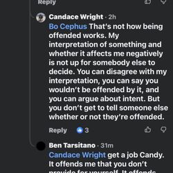 Tarsitano Ben, DDS, MD - Racist dentist posting under a black females post after she stated that she was offended by the Target Costume controversy. Boycott!