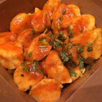 Paul's Pel'meni - Full order of potato pel'meni with the works - Russian Near Me - Madison, Wisconsin