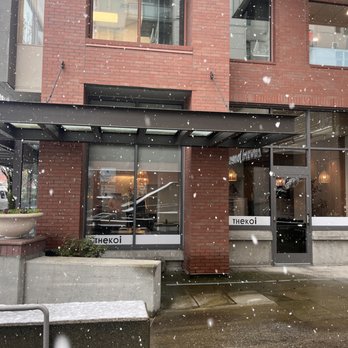 THeKOi - Front view: note the snow in March - Sushi Bars Near Me - Bellevue, Washington