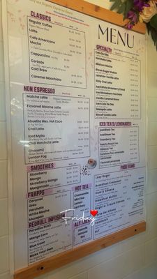 Menu photo 4 Cafecito Lounge Antioch, CA