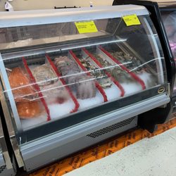 Seafood counter at Bravo's