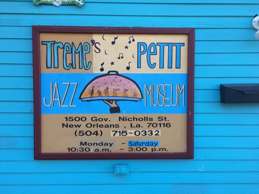 Treme's Petit Jazz Museum by null