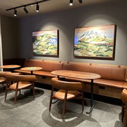 Starbucks - Seating area.