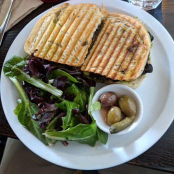 Cafe Smitten - Portobello mushroom sandwich - vegan - Coffee & Tea Near Me - Bakersfield, California