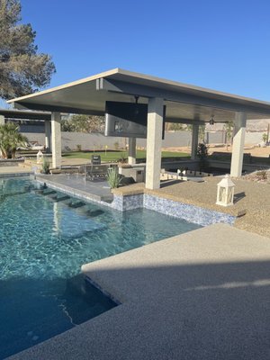 Photo of Lifeguard Pools - Las Vegas, NV, US. Swim up bar