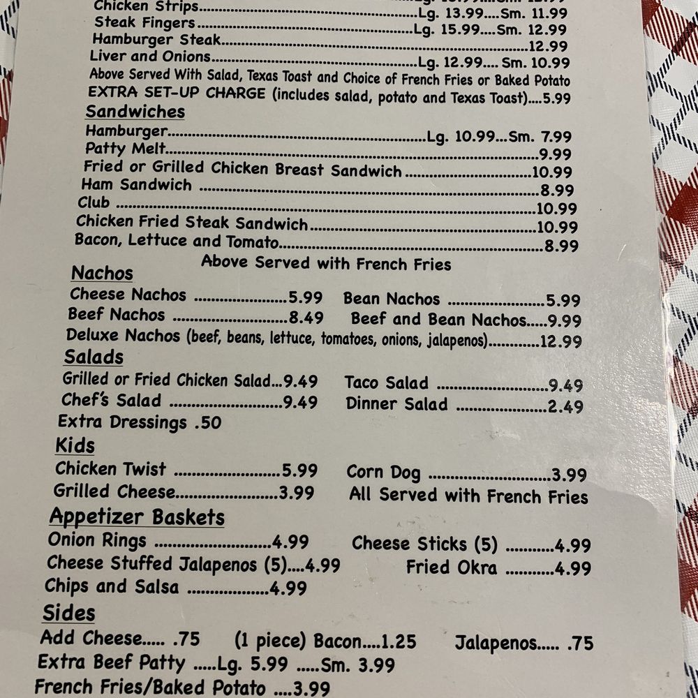Sissy's - Menu 1-25-24 - Cafes Near Me - Breckenridge, Texas Sissy's - Menu 1-25-24 - Cafes Near Me - Breckenridge, Texas