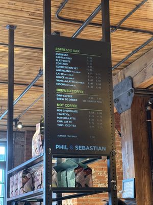 Phil & Sebastian Coffee Roasters - Simmons Building Cafe by null
