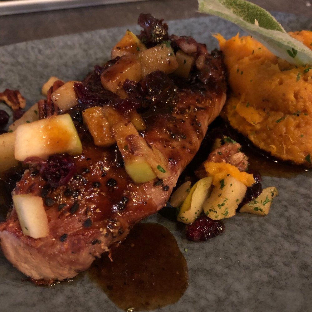 Cabernet Grill - Oak Smoked Pork Tenderloin - Seafood Near Me - Fredericksburg, Texas Cabernet Grill - Oak Smoked Pork Tenderloin - Seafood Near Me - Fredericksburg, Texas