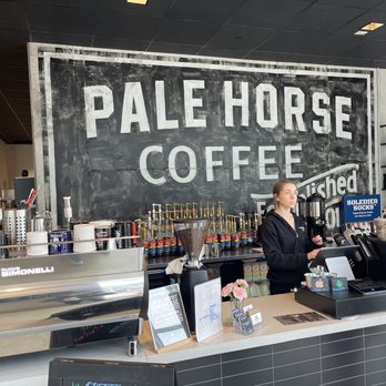 Pale Horse Coffee - a woman behind the counter - Coffee Roasteries Near Me - Chesapeake, Virginia Pale Horse Coffee - a woman behind the counter - Coffee Roasteries Near Me - Chesapeake, Virginia