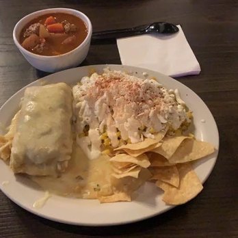 The Tamale Store - Same as other pic but with meatball soup. Amazing. - Mexican Near Me - Phoenix, Arizona