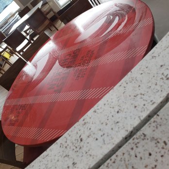 KFC - See the spots where it isn't wet? That's what didnt get wiped at all. - Chicken Shop Near Me - Redding, California KFC - See the spots where it isn't wet? That's what didnt get wiped at all. - Chicken Shop Near Me - Redding, California